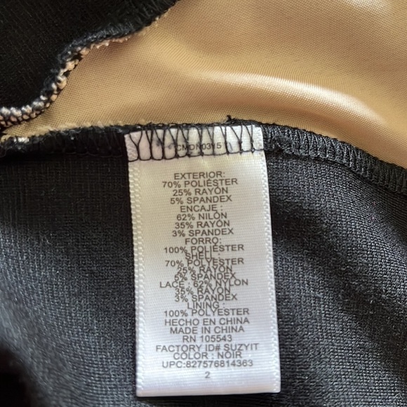 Catherine Malandrino long sleeved black cocktail dress. Size 2 - Picture 8 of 8